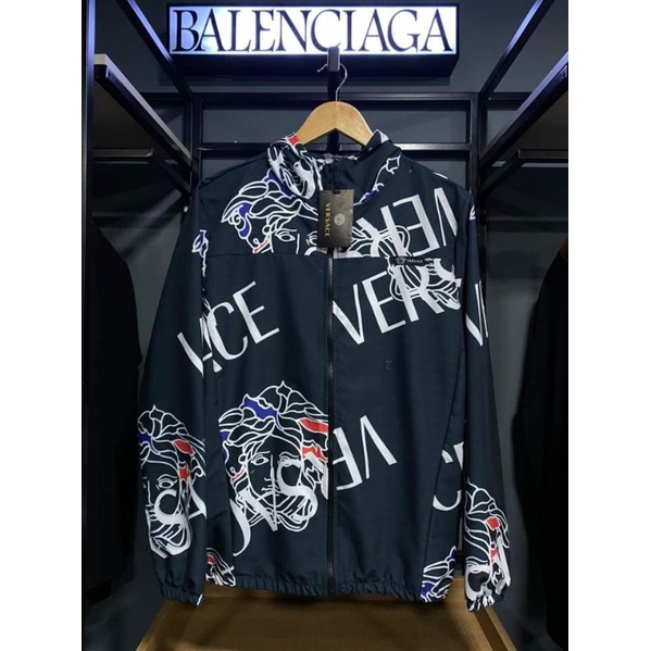 Corta vento hot sale versace