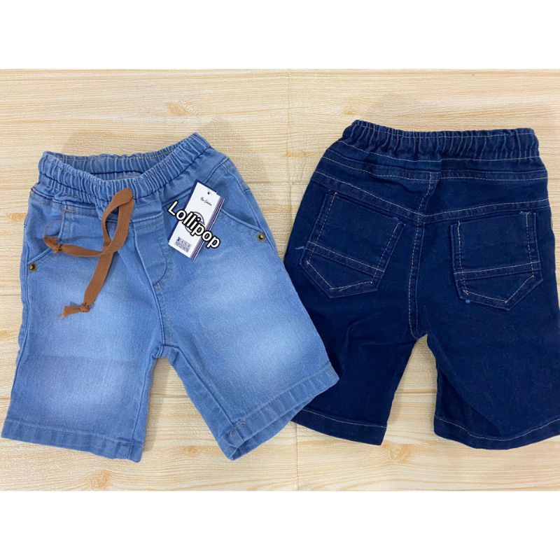 Short jeans de store menino