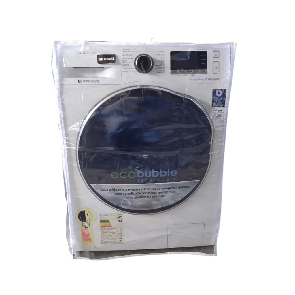 Capa para Máquina de Secar Roupa Lavar com Abertura Frontal