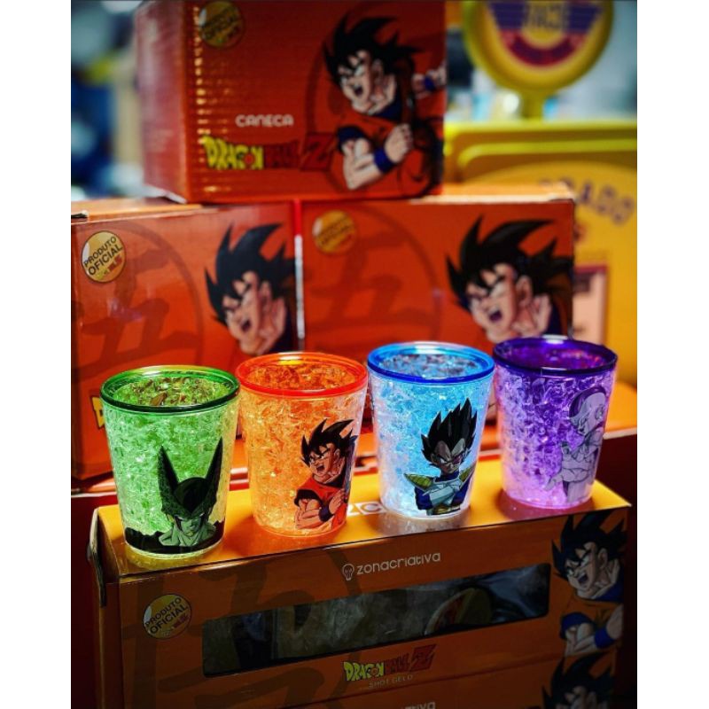 Copo Viagem Snap Dragon Ball Z Goku Produto Oficial Nome Do Desenho Dragon  Ball Z