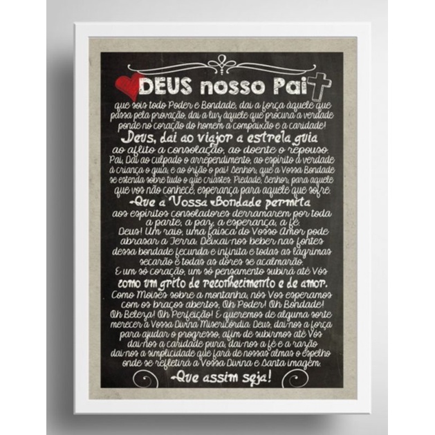 Plaquinha decorativa em MDF ora o esp rita Prece de Caritas