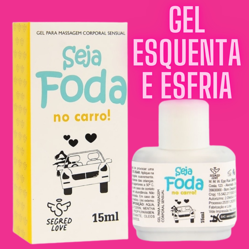 Seja Foda No Carro Gel Funcional Esquenta E Esfria | Shopee Brasil