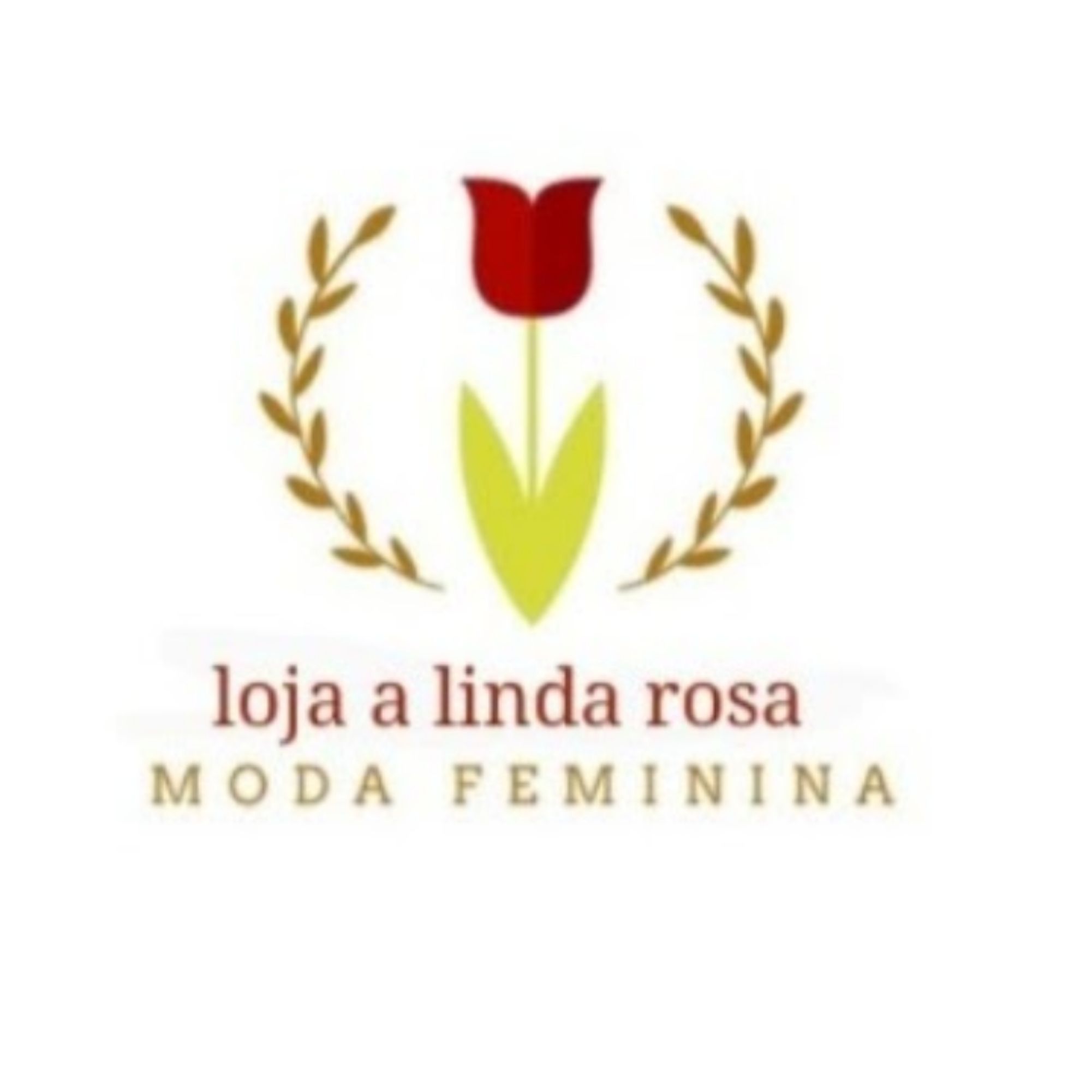 Linda rosa hot sale moda feminina