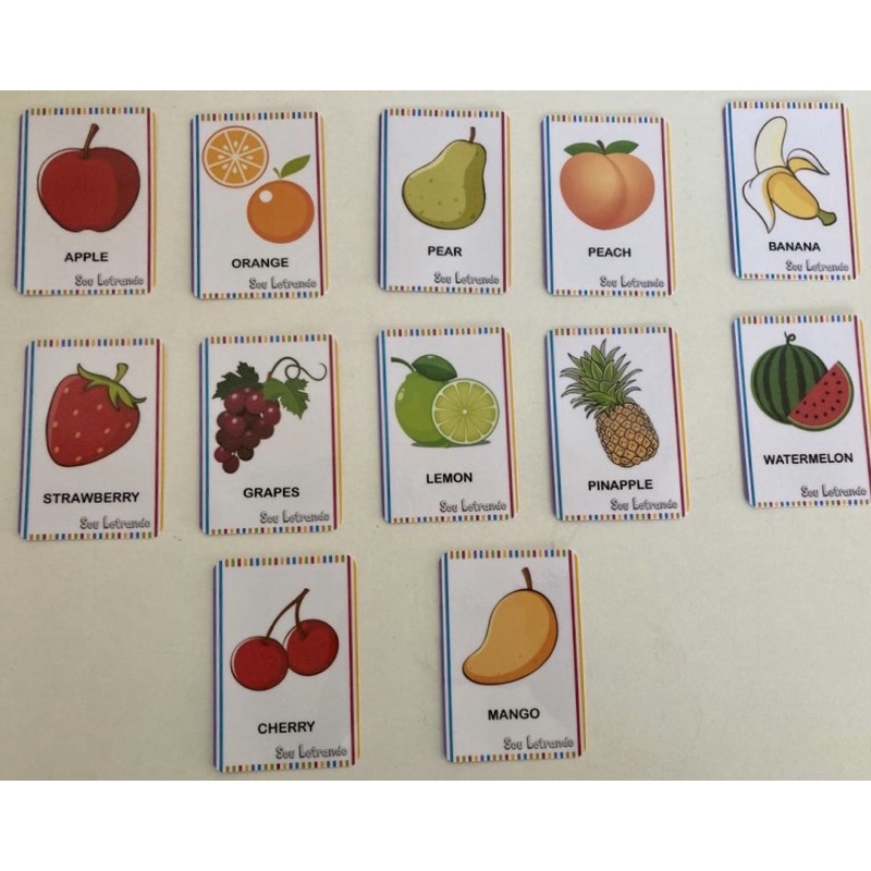 Flashcards de Formas em Inglês - Recursos Pedagógicos