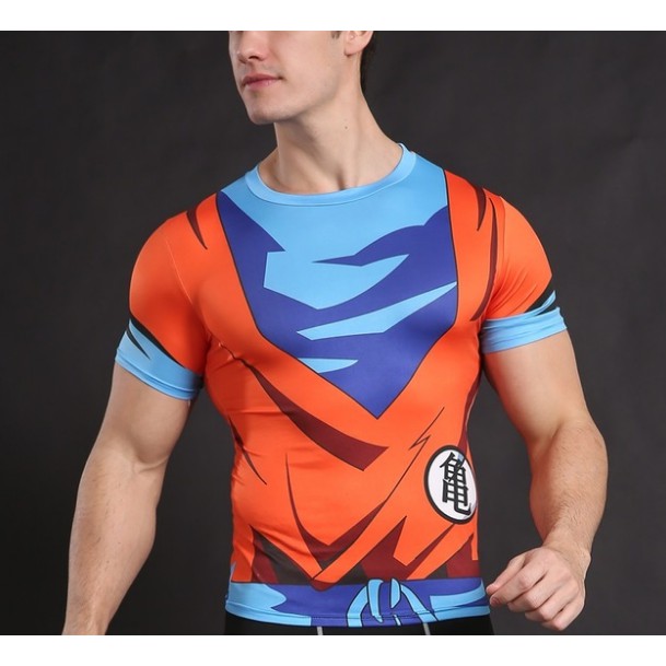 Goku Dragon Ball Z DBZ Compression T-Shirt Super Saiyan - 2