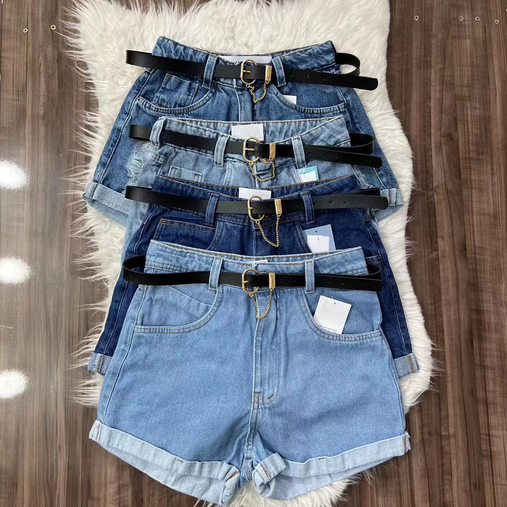 SHORT JEANS COM CINTO - Shorts