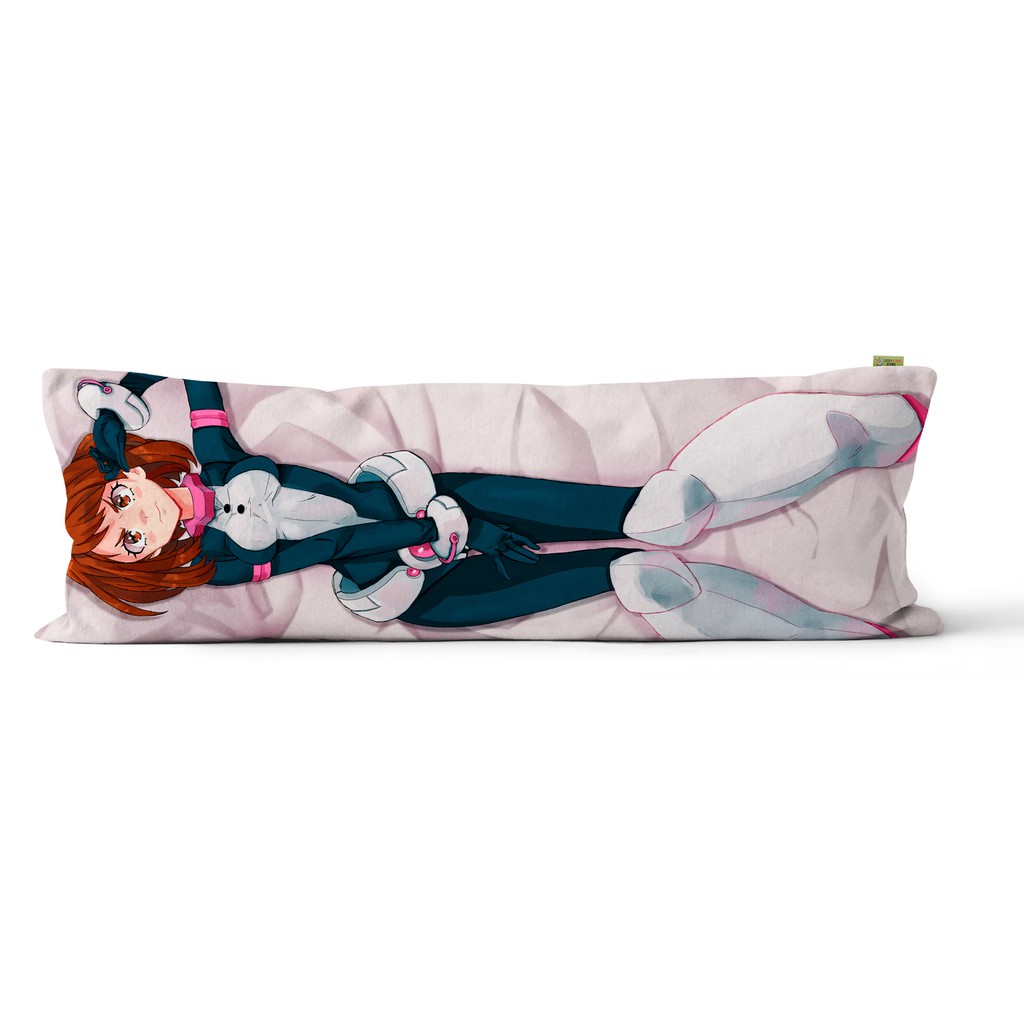 Fronha de Travesseiro de Abraçar Dakimakura Anime Pillow Uraraka Ochako  Boku no Hero Academia 1,50 x 0,50m | Shopee Brasil