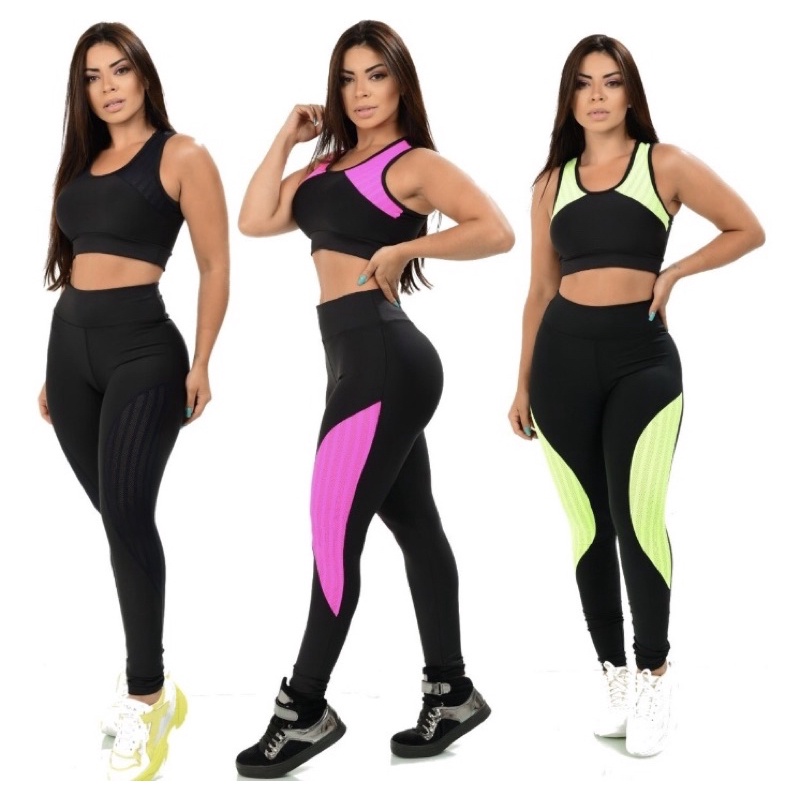 Kit Roupas Fitness Feminina