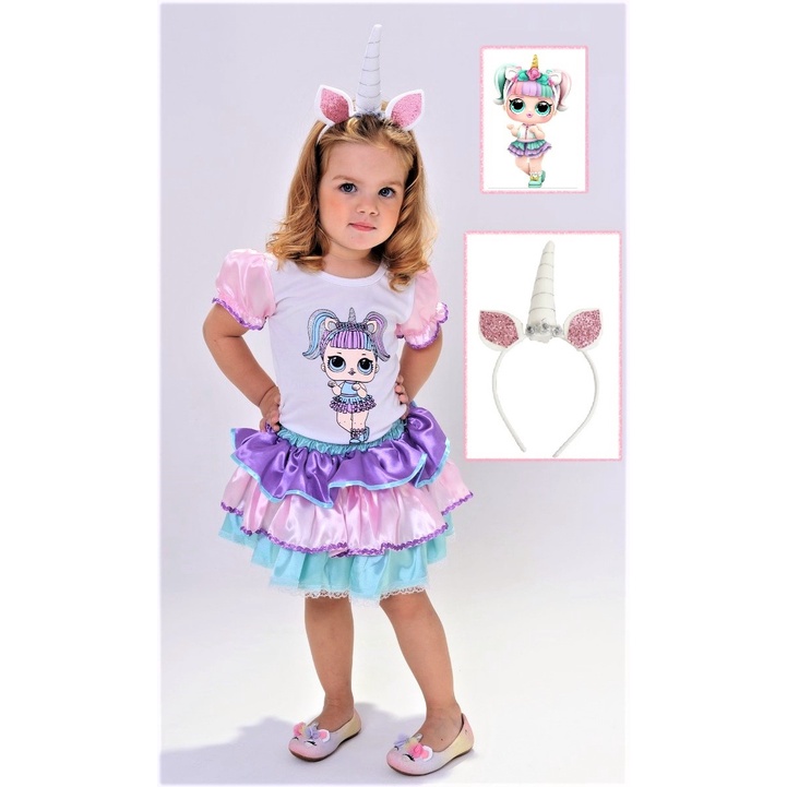 Roupa infantil hot sale lol surprise