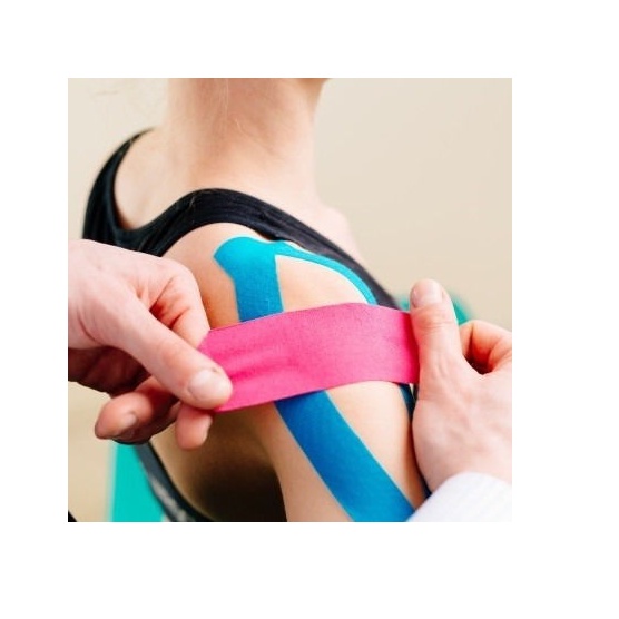 Fita kinesio tape fisioterapia bandagem funcional taping