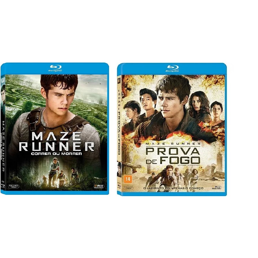 Trilogia Maze Runner DVD