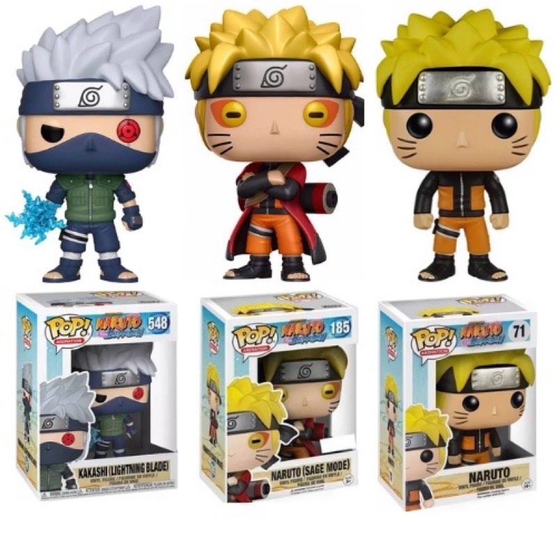Boneco Tipo Funko Pop Kakashi Lightening Blade Naruto ou