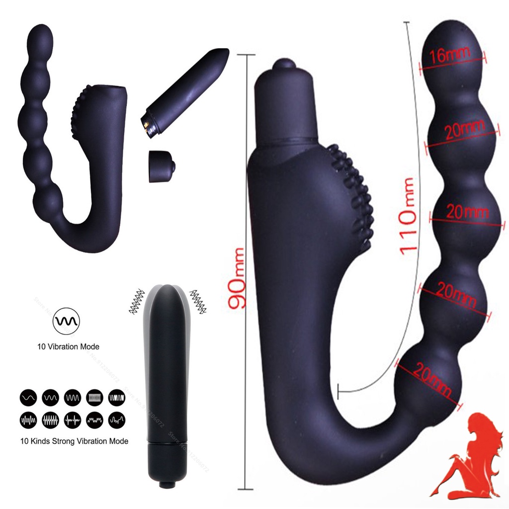 Vibrador Estimulador e Massageador de Prostata e Perineo | Shopee Brasil