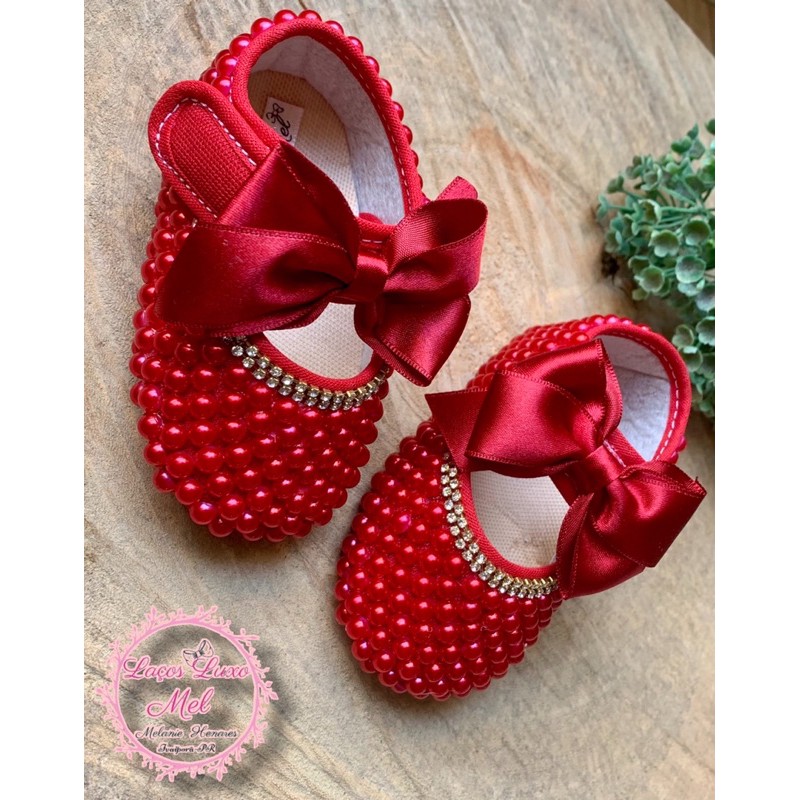 Customização de best sale sapatinhos de bebe