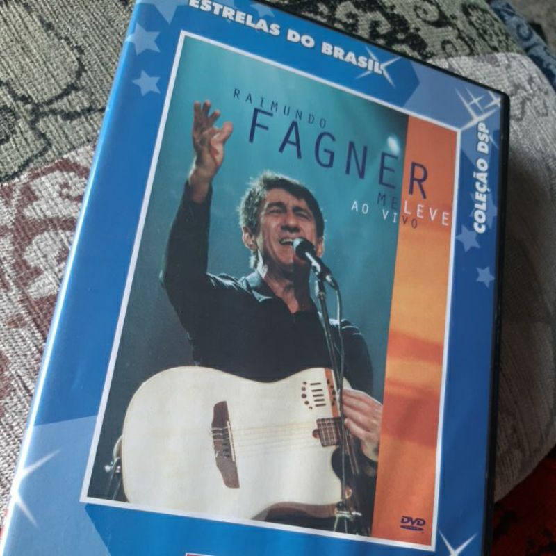 Raimundo Fagner - Me Leve ao Vivo DVD (Novo/Lacrado)