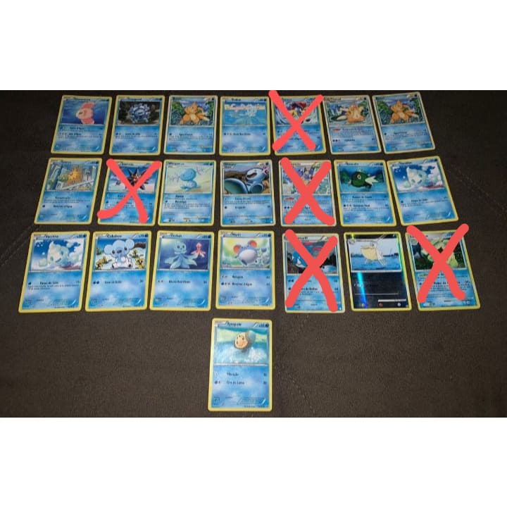 Cartas TCG Pokémon tipo Fogo