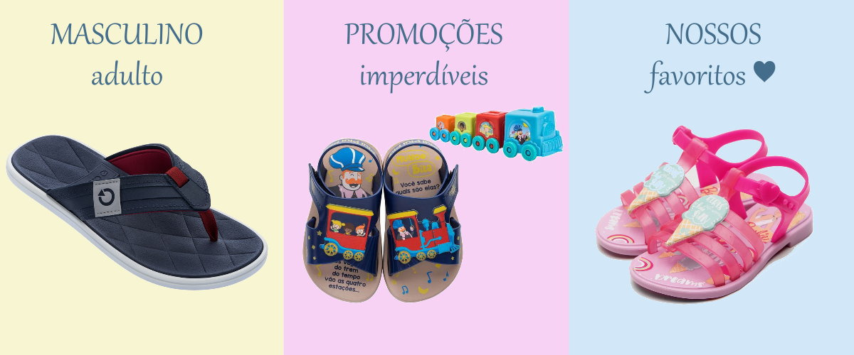 Chinelo Infantil Grendene Luccas Neto Vamos Brincar Promo - Azul+