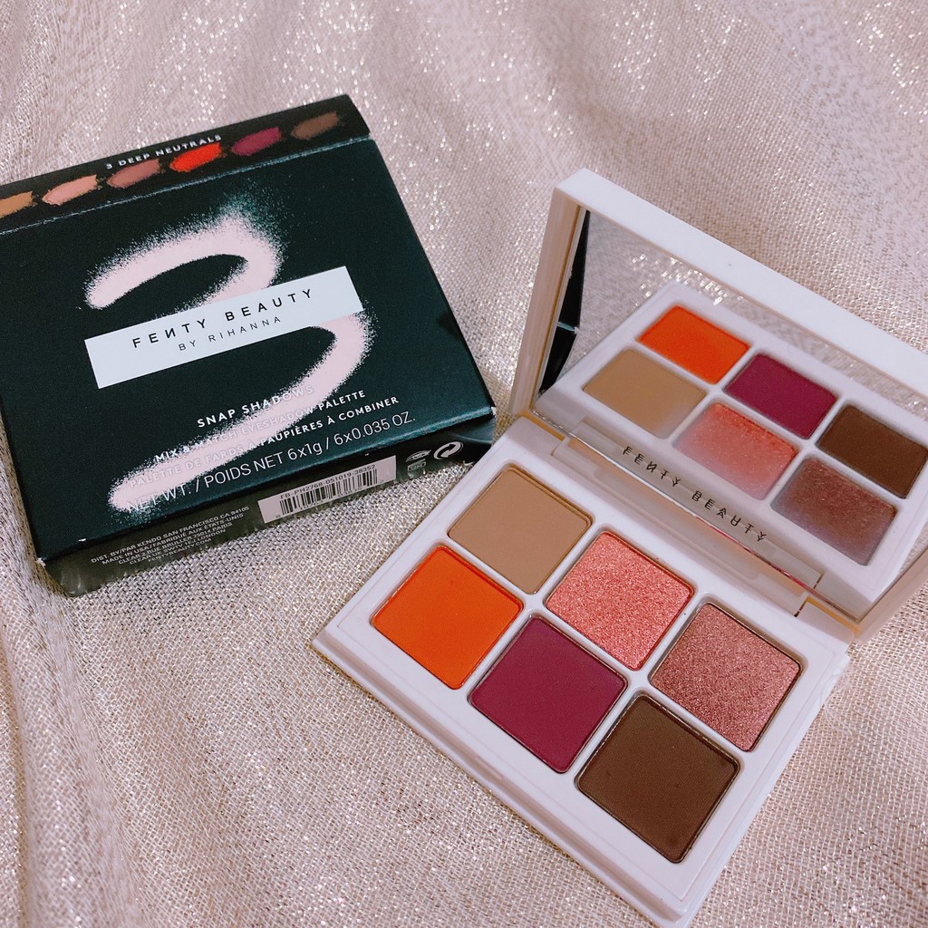 Paleta de Sombras Fenty Beauty Snap Shadows Mix & Match 3 ORIGINAL