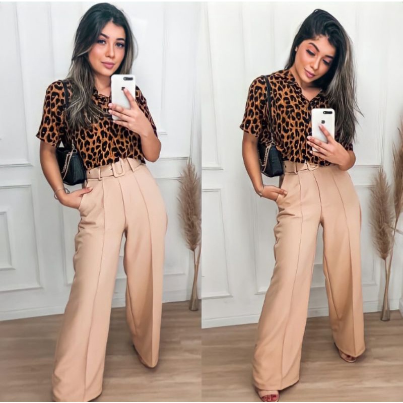 Calça feminina da sales moda 2019