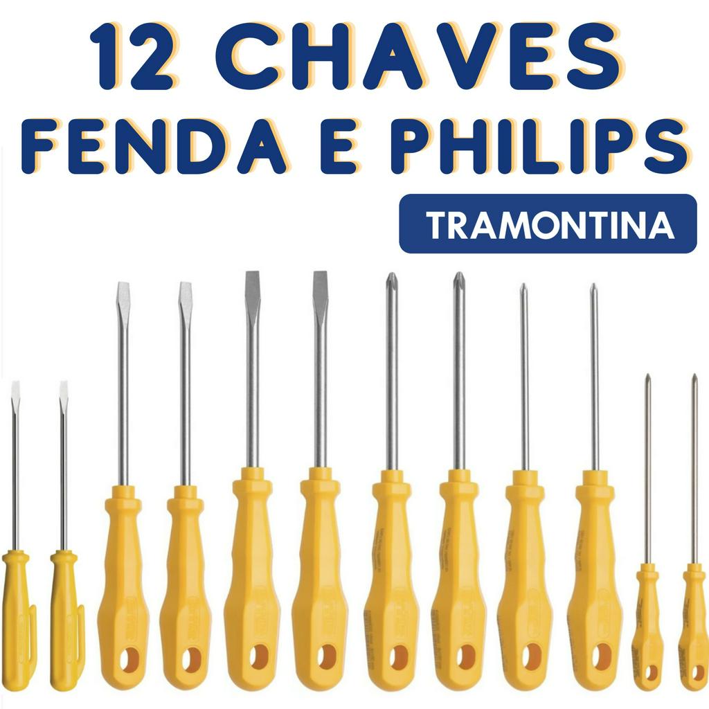 Kit Chave Inglesa Ajustável 6 8 10 12 Polegadas Tramontina - Super Depo