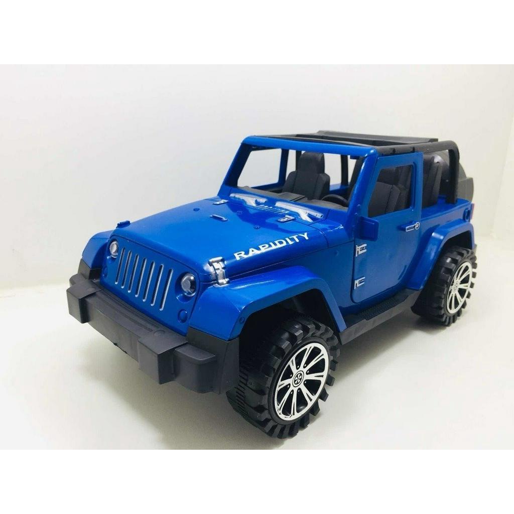 Carro Jeep Jipe Trilha Azul 32 Cm - Friccao - Grande | Shopee Brasil