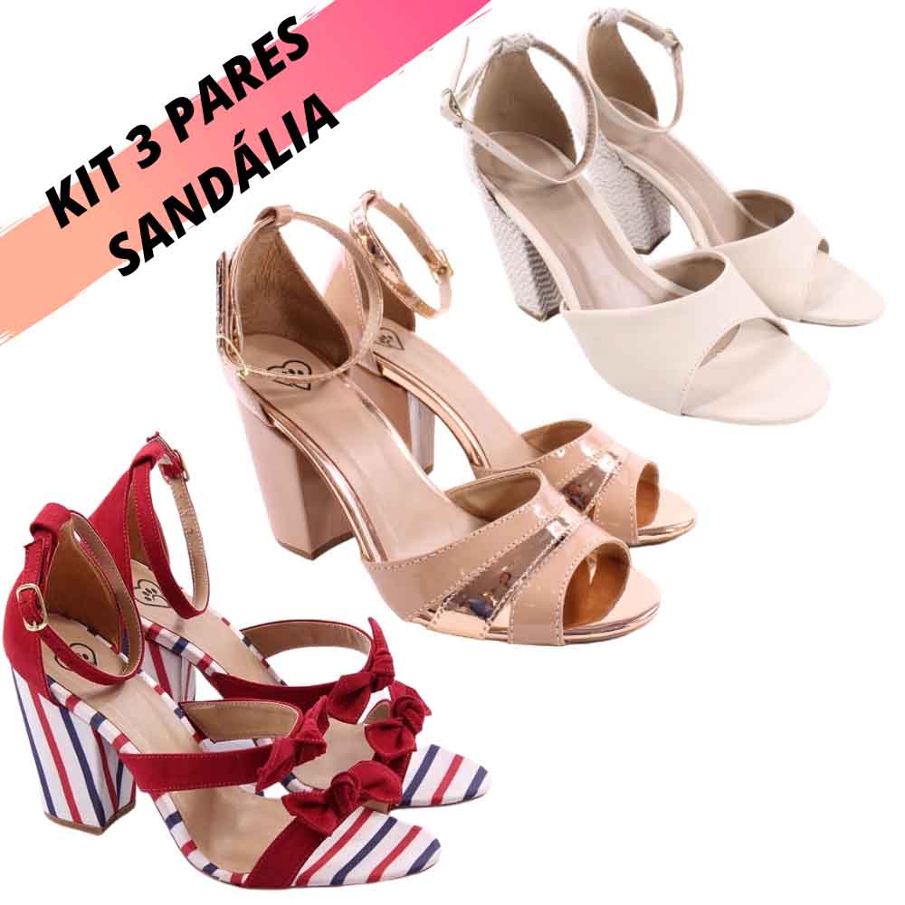 Sandalias femininas best sale para revenda