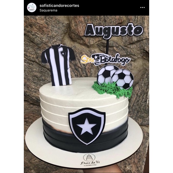 Bolo botafogo  Bolo botafogo, Bolo de chantininho, Bolo