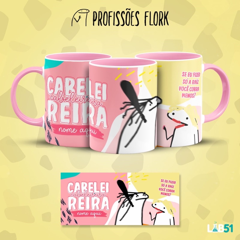 Oblee Marketplace  Caneca Flork Cabeleireiro(a)