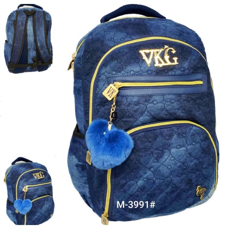 Mochilas escolares best sale femininas jeans