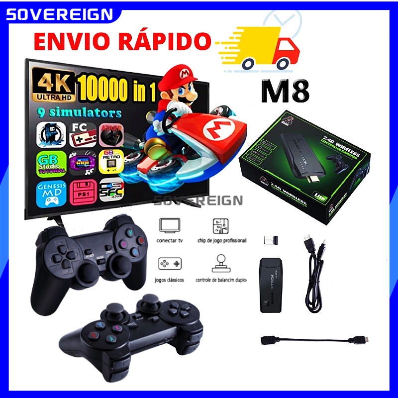 Wholesale Consola Family Game Retro TV Game Stick 10688 Games 2.4G Wireless  Controller Video Game Console Retro Console Game Stick 4K for Nes - China  Consola Family Game and TV Game Stick