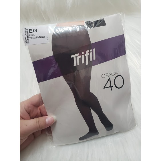 Meia-calça Feminina Trifil Opaca EG Fio 40 Preta