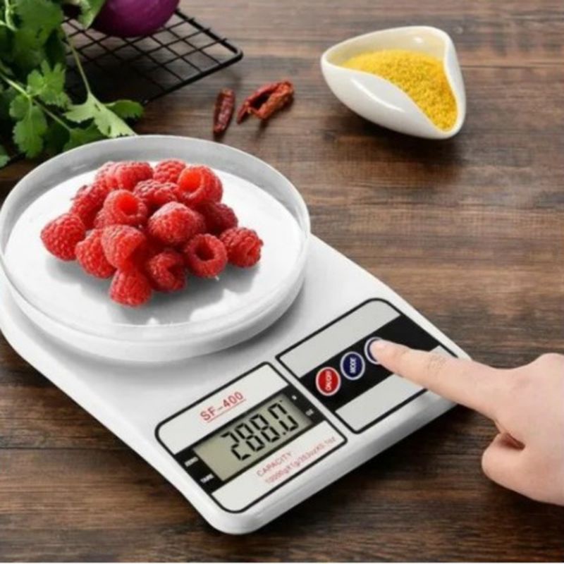 Balanca de Cozinha Digital Alta Precisao 10Kg Fitness NUTRIÇÃO E DIETA