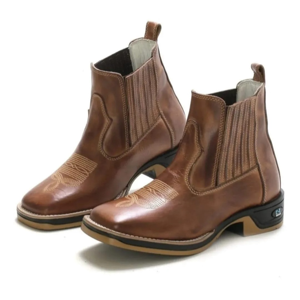 Botas cano sale curto texana masculina