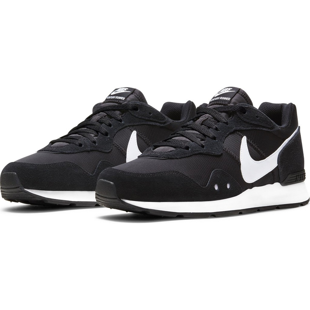 Tênis Nike Runner Suede Masculino - Tênis Nike Runner Suede Masculino -  Preto/Branco - Nike