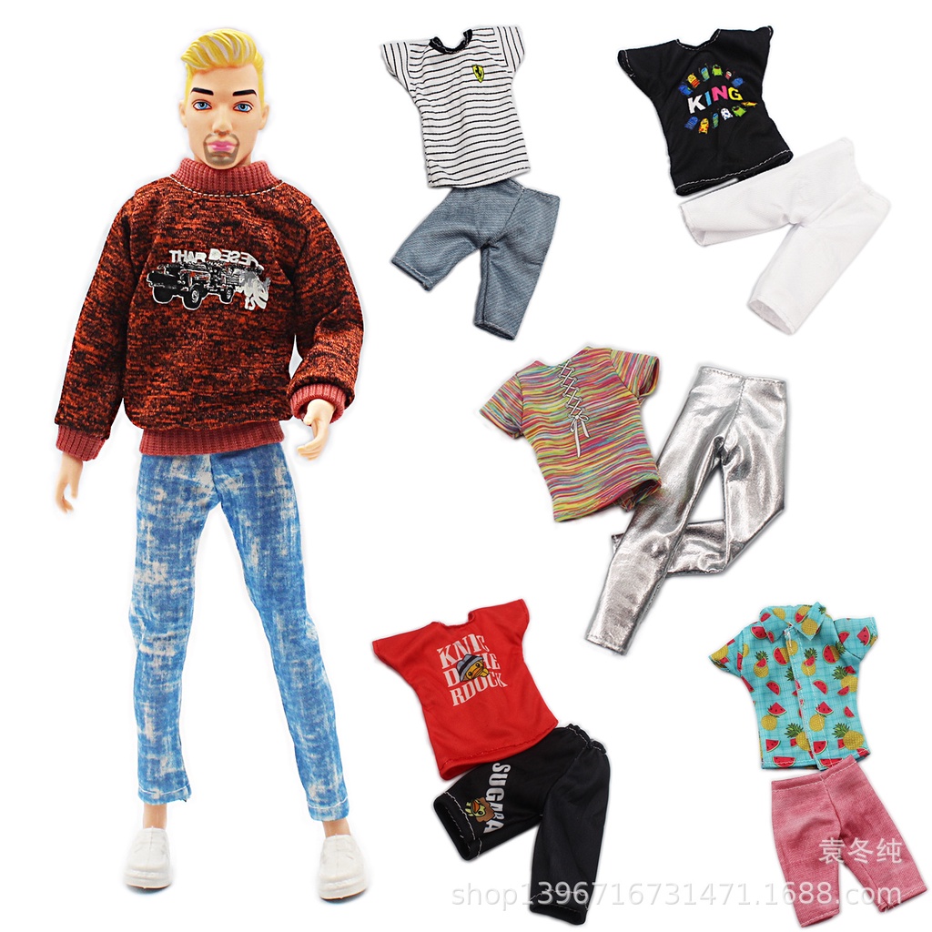 Conjunto Roupinha Casual Moderno - Roupa Acessório Masculino Para Boneco  Ken Fashionista - Blusa Calça Jeans E Tênis Branco - Namorado Da Boneca  Barbie - Original Mattel Brinquedos na Americanas Empresas