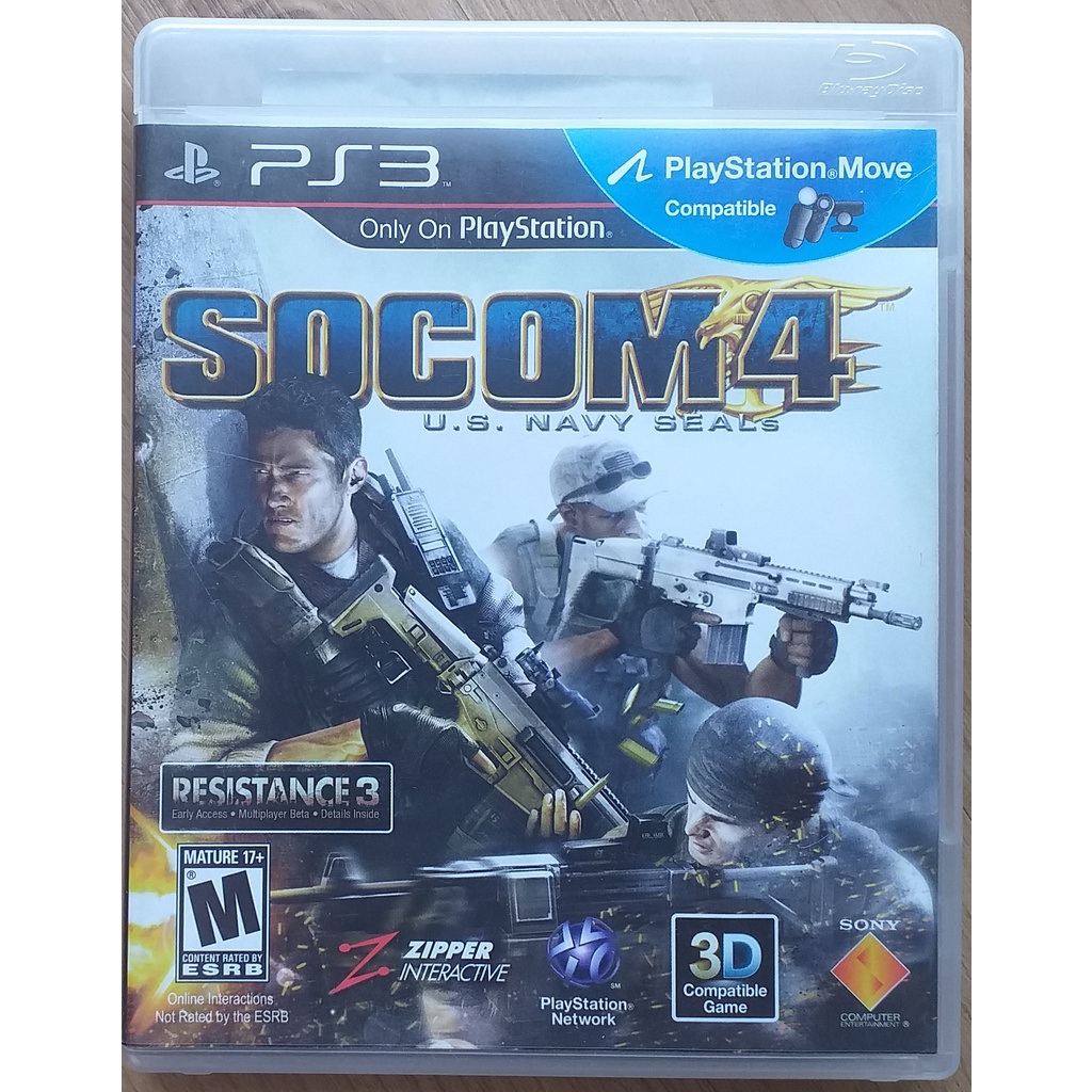 Socom 4 - Jogo PlayStation 3 Mídia Física em Promoção na Americanas