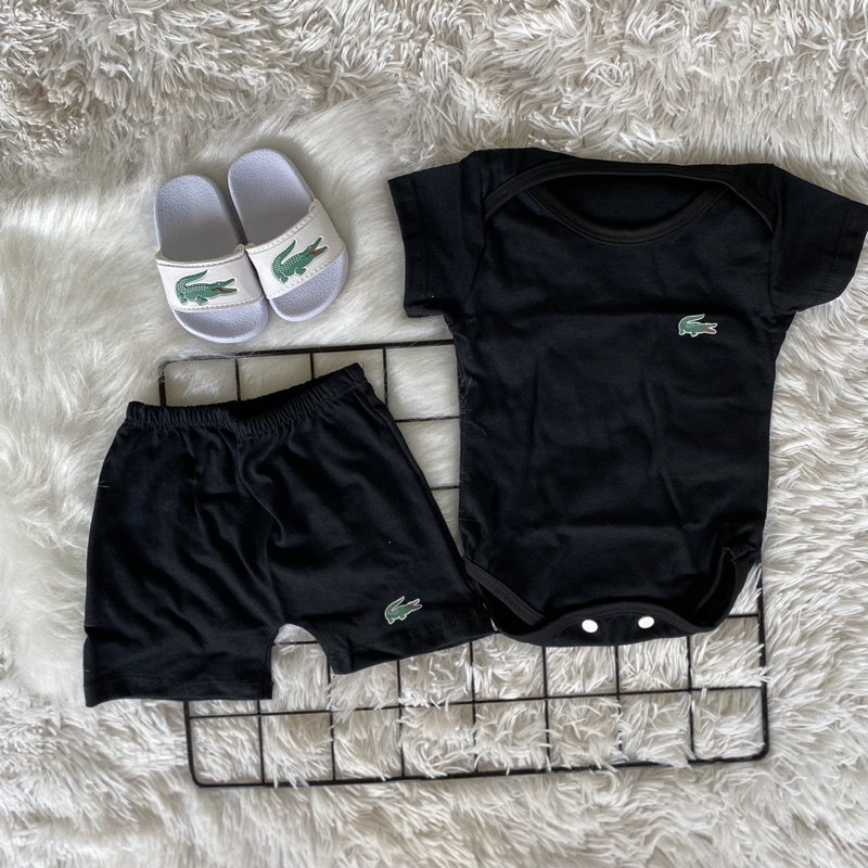 conjunto Lacoste para bebê