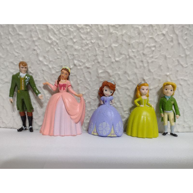 Miniatura Disney princesa Sofia, a primeira,de vestido com cisnes, 10 cm,  usada - Taffy Shop - Brechó de brinquedos