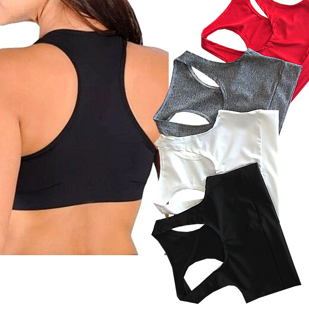 Kit 3 Top Academia Feminino Fitness Roupas Esportivas - Miusa