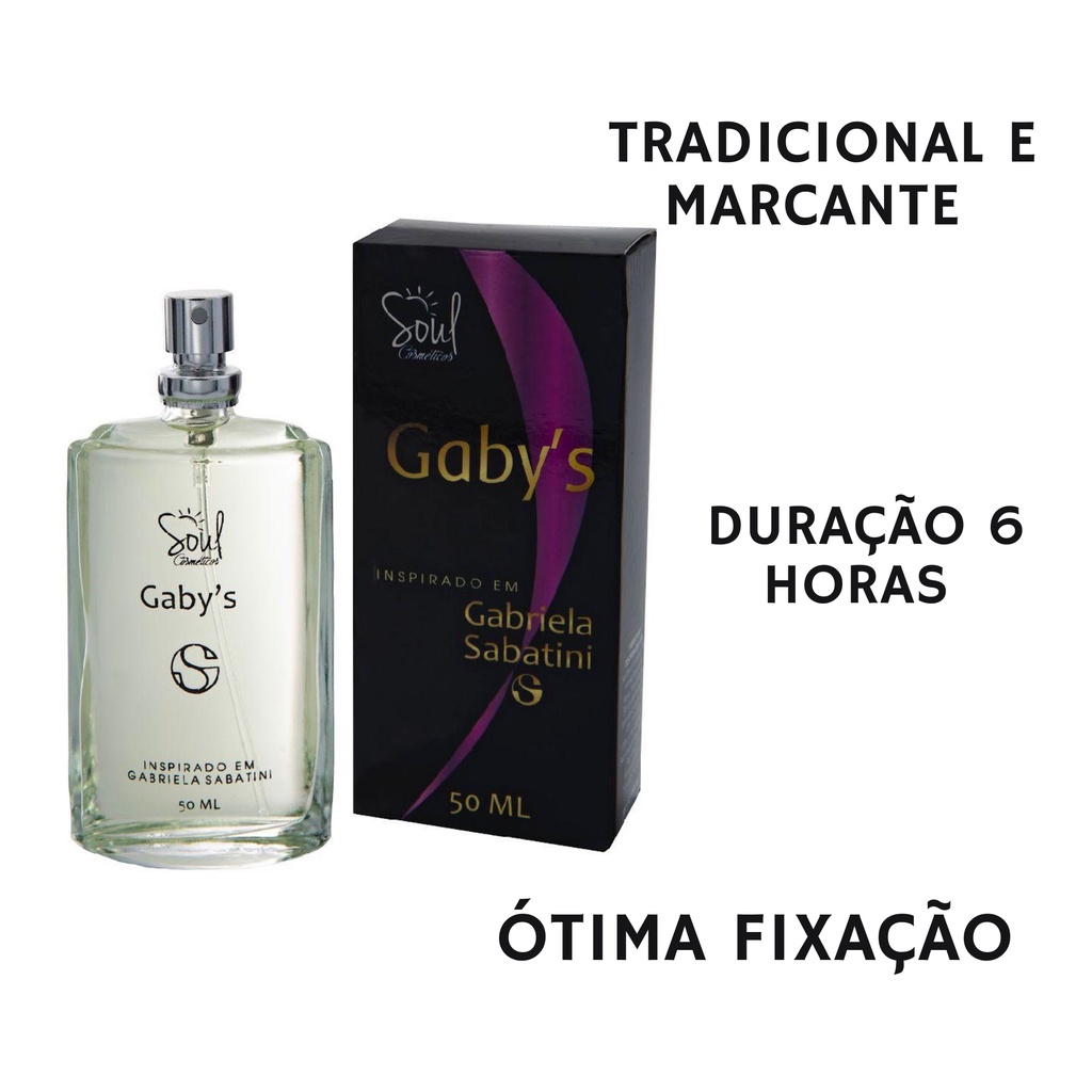 Perfume Soul Gabriela Sabatini - 50 ml | Shopee Brasil