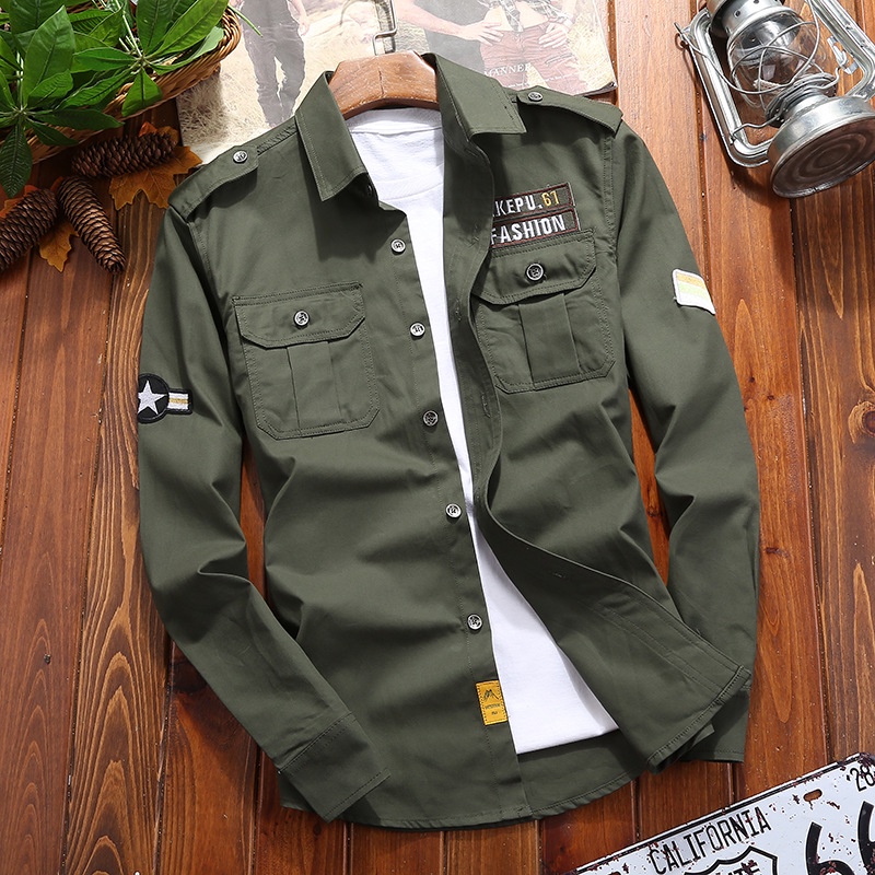 Blusao store verde militar