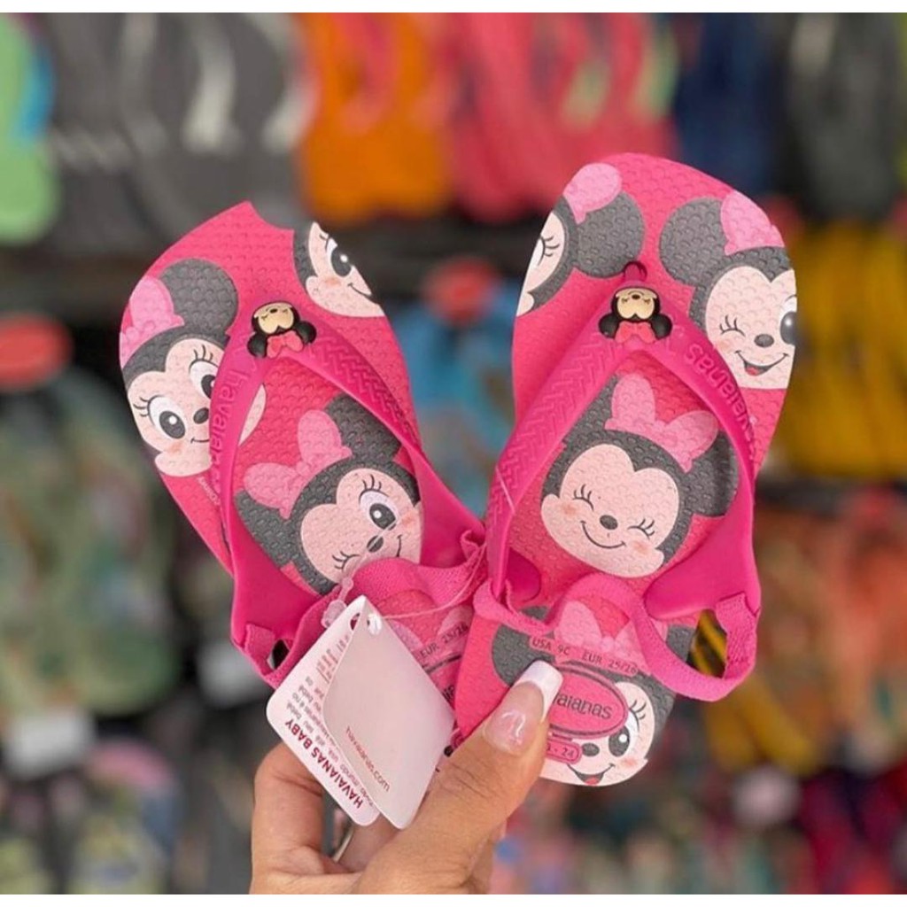 Chinelo havaianas clearance baby minnie