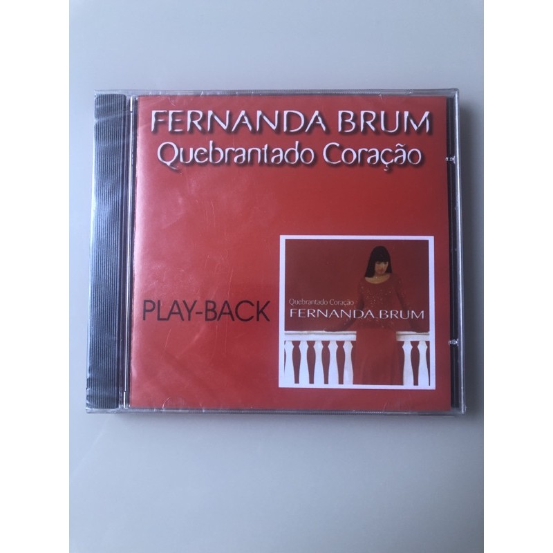Cd Fernanda Brum - Feliz De Vez - Play-back em Promoção na Americanas