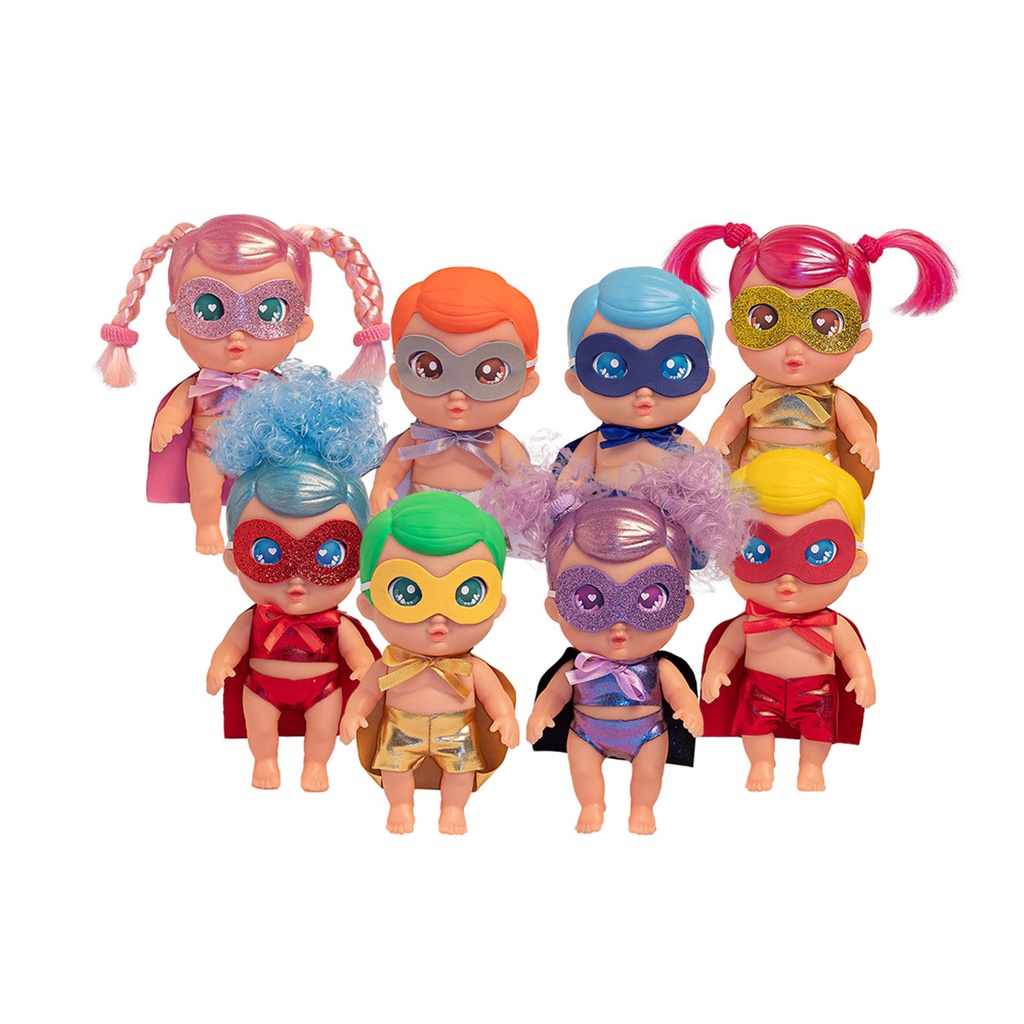 Super Cute – Bonecas bebé Superheroínas