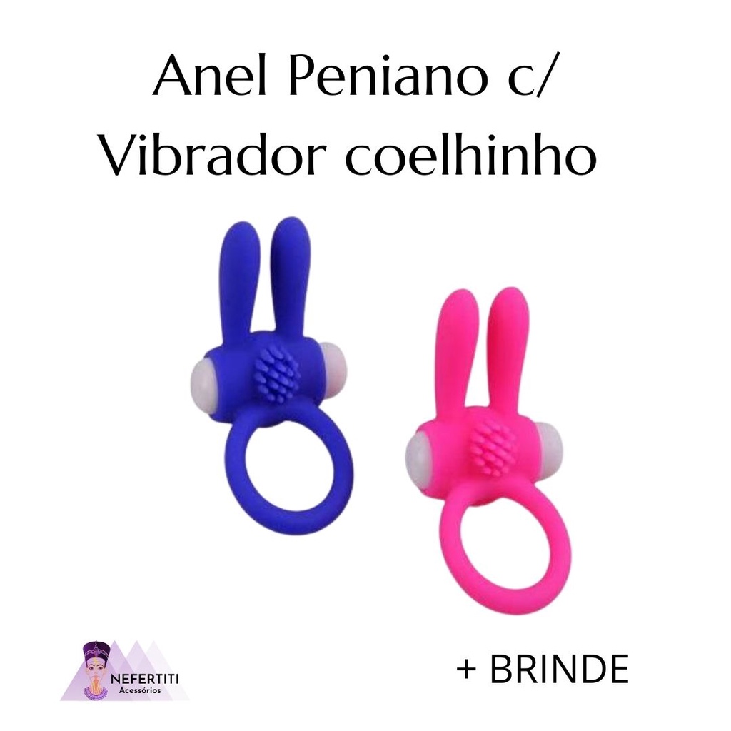 Anel Peniano De Coelho Com Vibrador