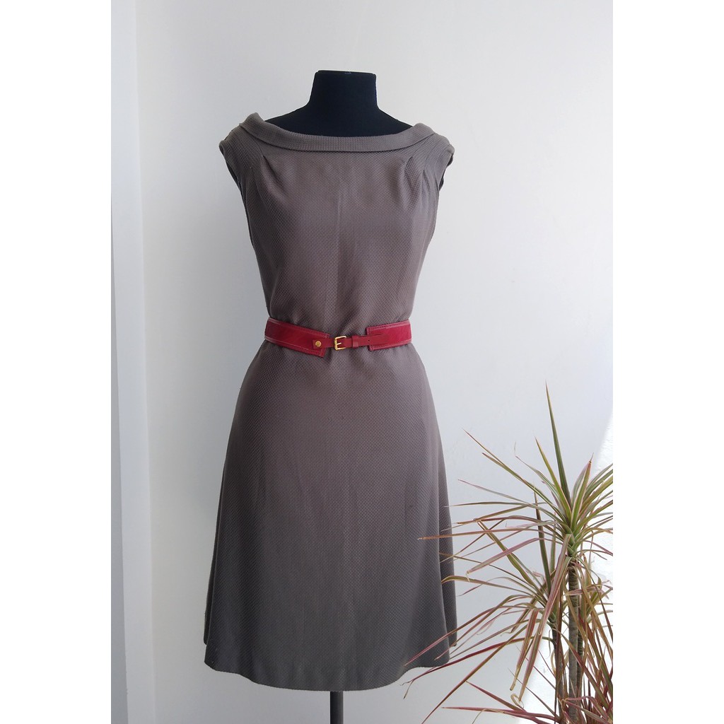 Vestido tubinho hot sale cinza