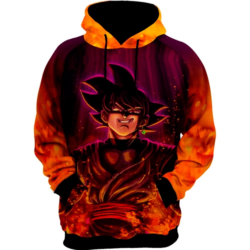 Blusa de sale frio goku