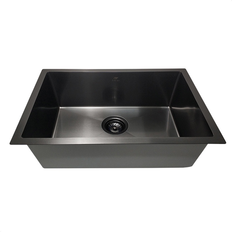 Pileta de cocina pileta de cocina Decorplace Cuba + Torneira para Cozinha  Cuba para Cozinha Pia e Torneira Gourmet de Cozinha/Bancada Preto de cuba:  acero inox 304