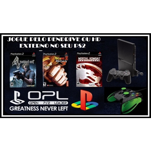 Kit OPL para Ps2 Playstation 2
