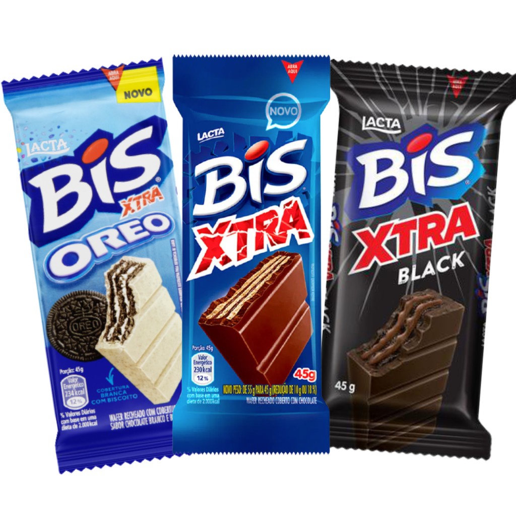 Chocolate Lacta Bis Xtra Oreo 45g